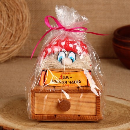 House Kondrat "House - Full Cup", on a chest, 16 x 12 cm, mix-5