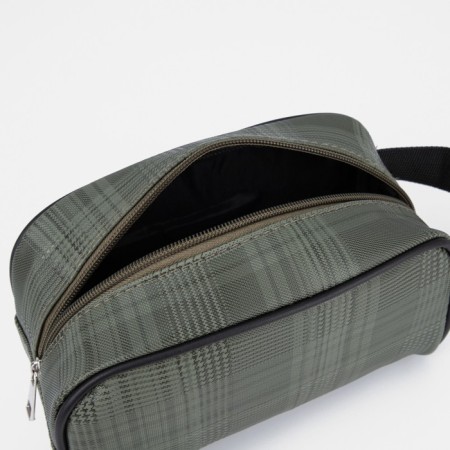 Lightning cosmetic bag, green color-2
