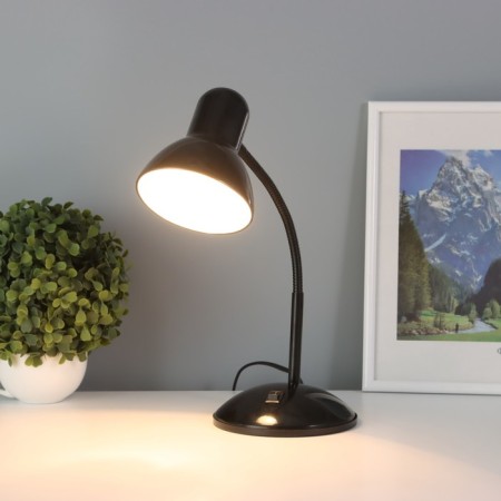 Table lamp "School" 1x40W E27 Black 22x14x32 cm Risalux-2