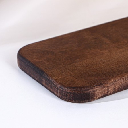 Defense board for serving with ADELICA handle, 36 × 14.5 × 2 cm, dark grab-2