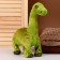 Soft musical toy "Dinosaurus", 31 cm, green color