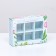 Box for sweets 6 pcs, "pink roses" 13.7 x 9.8 x 3.9. Confectionery packaging