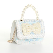 Baby bag on the valve, white color
