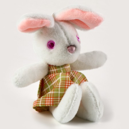Training cards with a soft toy "Bunny"-3
