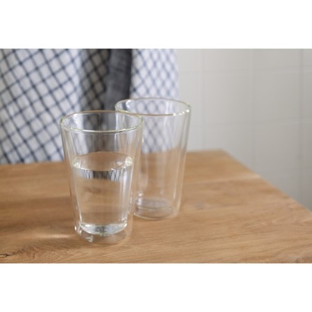 Set of glass glasses, 400 ml-2