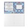 Notebook of 12 sheets in the ruler, Erichkrause Optima Check, cover coated cardboard, offset block, mix