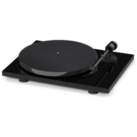 Vinyl player PRO-JECT E1 High Gloss Black Om5e UNI-1