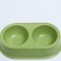Bamboo double bamboo, 23.5 x 13 x 5 cm, green