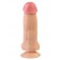 Vibrator Jaga-Jaga Realistic No. 5, on the suction cup, 17/4 cm, remote control, bodily