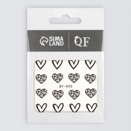 Slider-design for nails 6.5*5.5cm BY-005 (FAS 6pcs Price per pcs) Subway QF-2