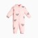 Combineson crumb I “hearts”, height 80-86 cm, pink color