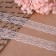 Capricon lace, 23 mm × 10 ± 1 m, white color No. 10