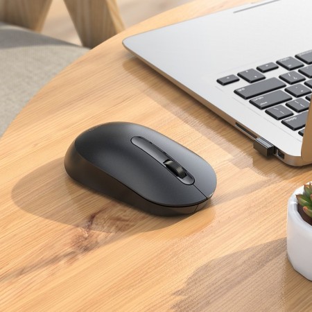 Hoco GM14 mouse, wireless (2.4), optical, 1200 dpi, black-3