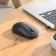 Hoco GM14 mouse, wireless (2.4), optical, 1200 dpi, black