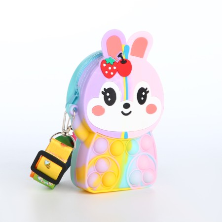 Bag's bag with lightning, colorful color