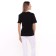 T -shirt Women's "Airplane", black color, size 56