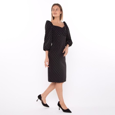 Women's dress, black, rr 44-3
