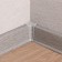 Floor skirting board 55mm "decoration", 210 oral oak 2.2m