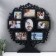 Photo frame in 8 photos 10x10, 10x15 cm "Family Tree" Black 60x50x2 cm