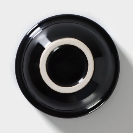 Porcelain saucer Verde Notte, 30 ml, d = 6 cm-3