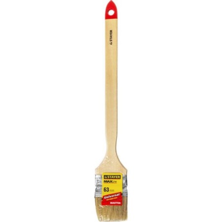 Radiator brush Stayer Universal, natural bristles, wooden pen, 63 mm, 2.5 "-1