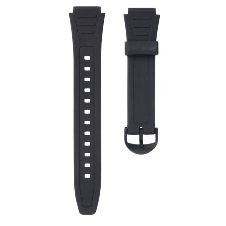 18 mm clock strap GSHOCK W800, silicone, L-23.5 cm, black-1
