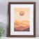 Photo frame plastic 30x40 cm "Renaissance" walnut