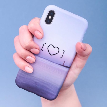 IPhone X/XS phone case “Love is the lighthouse” Soft Touch, 14.5 × 7 cm-3