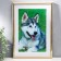 Photo frame A4 21x30 cm 45-O format (f) gold (plastic screen)