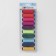 Set of threads 40/2, No. 11, 183 m, 10 pcs, color colorful color