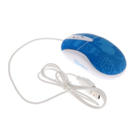 Oxion mouse, wired, optical, 800 dpi, usb, +rug, white-1