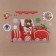 Stickers on the windows "New Year" balls, Christmas tree, 2 pieces, 35 x 50 cm