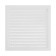 Ventilation grate Zein luxury RM2525, 250 x 250 mm, with a grid, metal, white