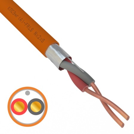Meter cable fire-resistant KPSENG (A) -FRLS 1x2x0.20mm², 200M rexant bay
