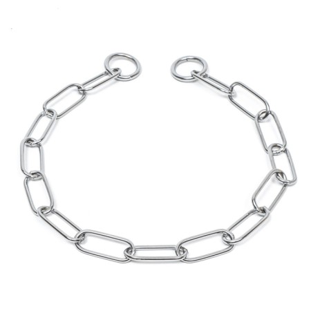 Collar - Metal strand, welded chain, long link, 70 cm, wire thickness 4 mm-1