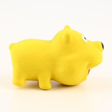 Brutus toy for dogs from latex "dog", 9 cm, yellow-1