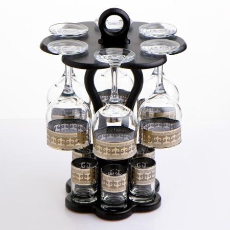 Mini-bar 12 items "elegant" wine, Byzantium, dark 240/50 ml