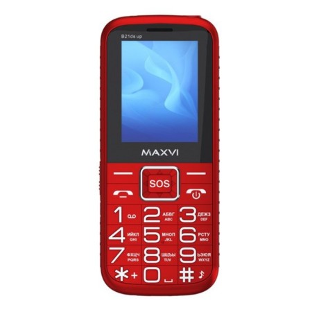 Cell phone Maxvi B21 DS Up Red-4