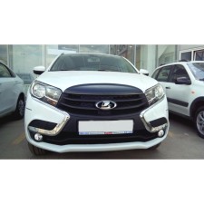 Дефлектор капота Lada Vesta, Седан, 2015-,