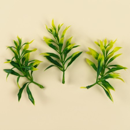 A branch of greens, size 1 pc. - 9 × 3 × 3 cm, set 3 pcs.-1