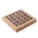 Folding box under 25 sweets, craft, 22 x 22 x 3.3 cm