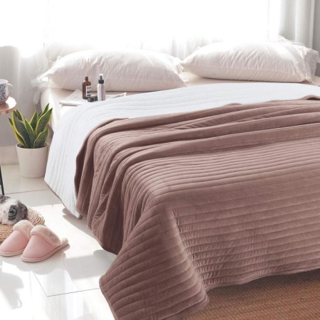 Liberty blanket, size 160x220 cm, pink color