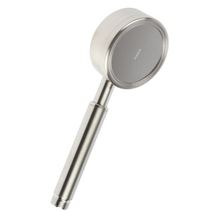 Shower watering can Zein Z059, 1 mode, d = 80 mm, microdulature, stainless steel, satin-2