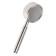 Shower watering can Zein Z059, 1 mode, d = 80 mm, microdulature, stainless steel, satin
