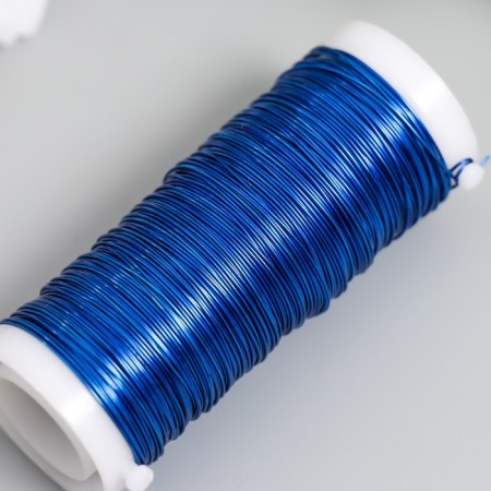 Wire for creativity "blue" 30 meters, thickness 0.3 mm 5.5x2.2x2.2 cm-2