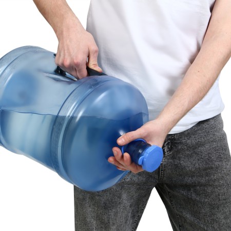 Traffic jam under the cooler bottle, d = 5 cm, 12.5 l, 19 liters-6