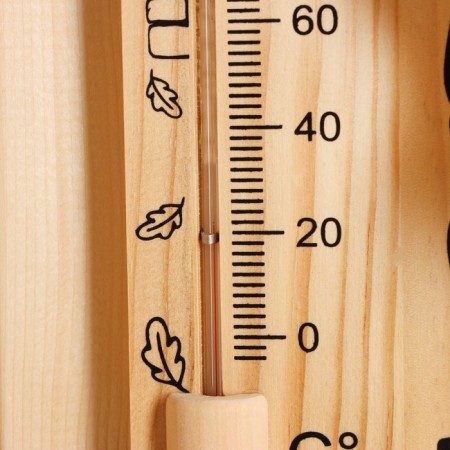The thermometer for a bath with sand clock is 15 minutes "House", wooden, 28 x 14 cm, Dobroparov-4