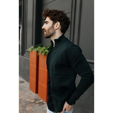 Male jumper, size 56, emerald color-6