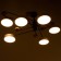 Chandelier 625356/6 LED 78W 3 modes 3000-6000k black-white 96x96x33 cm Bayerlux