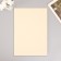 A set of hard felt "Astra" (3 pcs) milk, 3 mm, 20x30 cm
